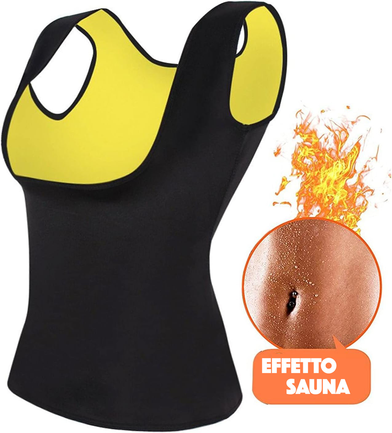 Canotta Snellente Sauna Hot Shapes