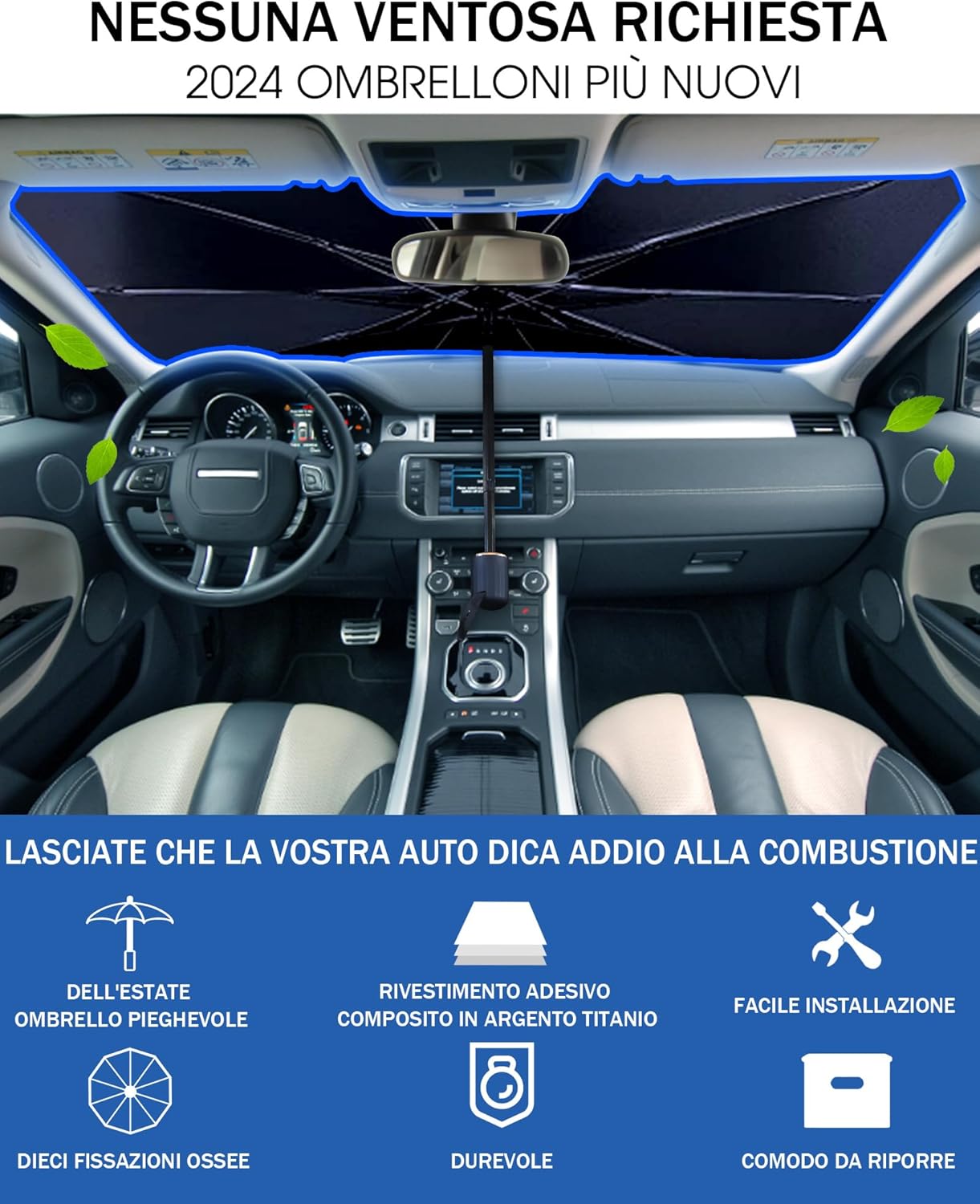 Ombrello Parasole Auto Universale