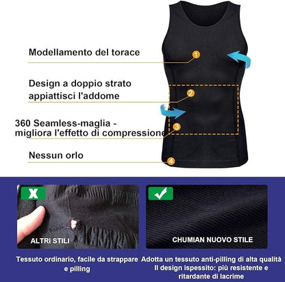 Canotta Snellente Sauna Hot Shapes