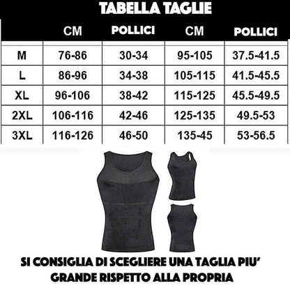 Canotta Snellente Sauna Hot Shapes